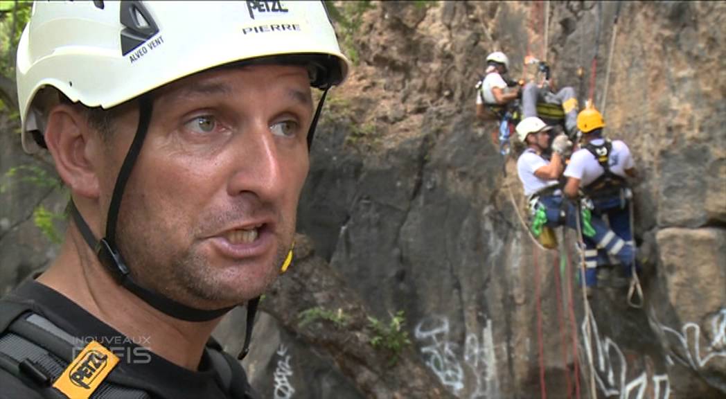 Formation cordiste – Les Nouveaux Défis – Antenne Réunion